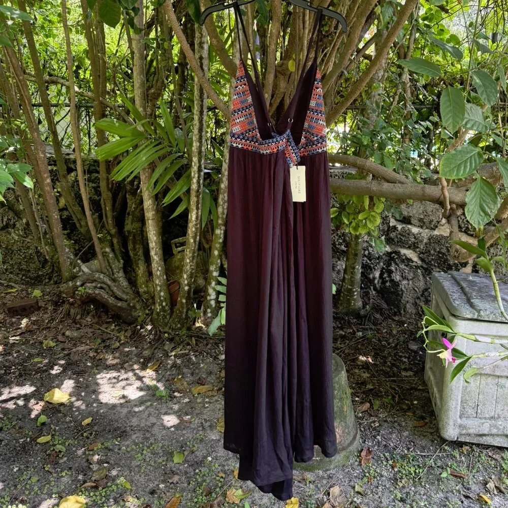 Solitaire Swim Maxi Sundress (NEW/NWT) - Picture 5 of 8